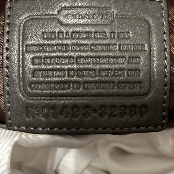 Coach Madison Python Embossed Leather Bag - Picture 10 of 10